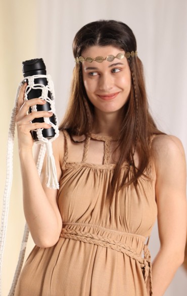 lace woven mesh pattern bag